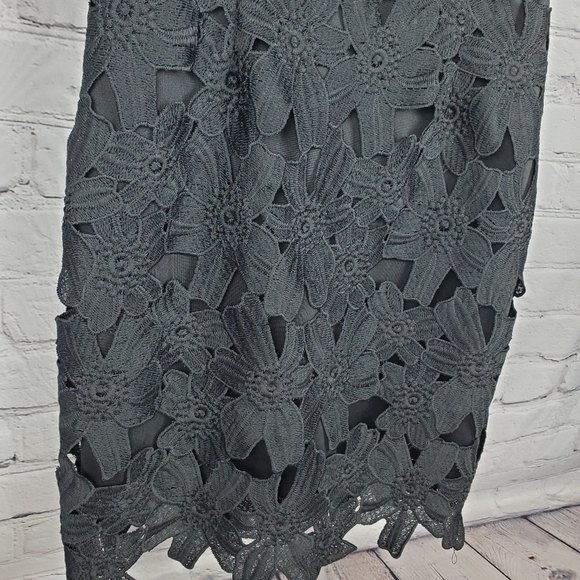 Astr The Label Women's Large Black Lace Lined Dress - Picture 5 of 9